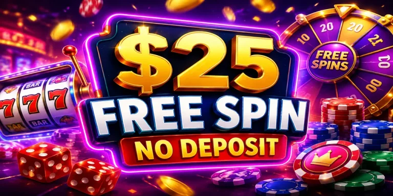 $25 Free Spin No Deposit