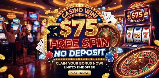 $75 Free Spin No Deposit