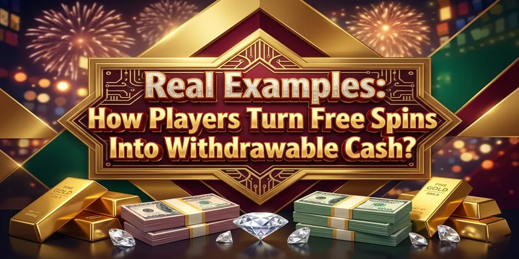 Real Examples How Players Turn Free Spins Into Withdrawable Cash