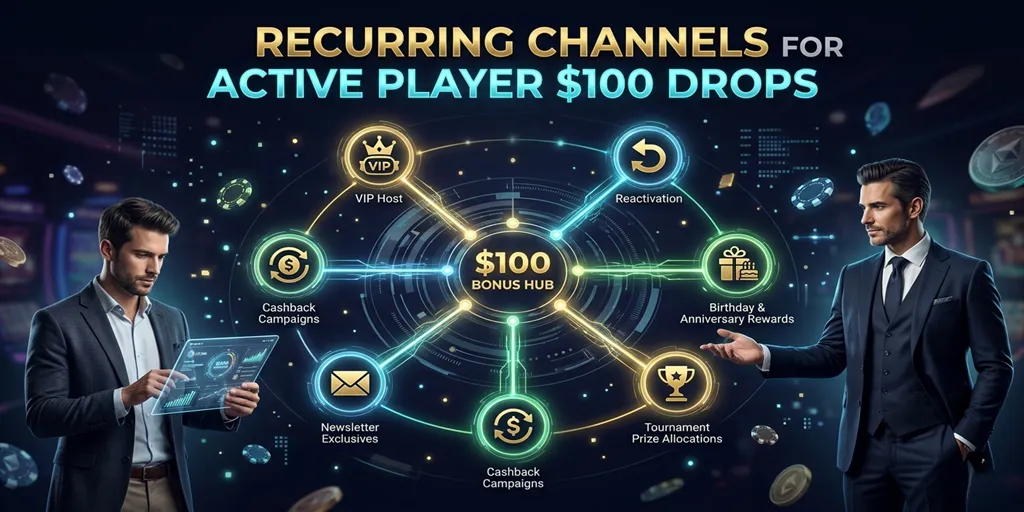 Recurring Channels for Active Player $100 Drops