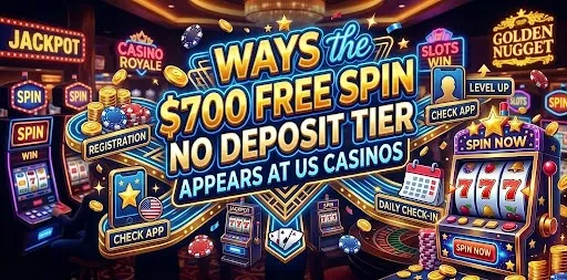Ways The $700 Free Spin No Deposit Tier Appears At US Casinos