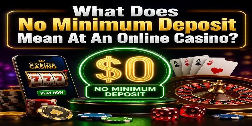 What Does No Minimum Deposit Mean At An Online Casino?