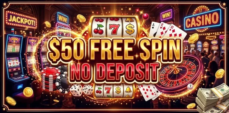 $50 Free Spin No Deposit