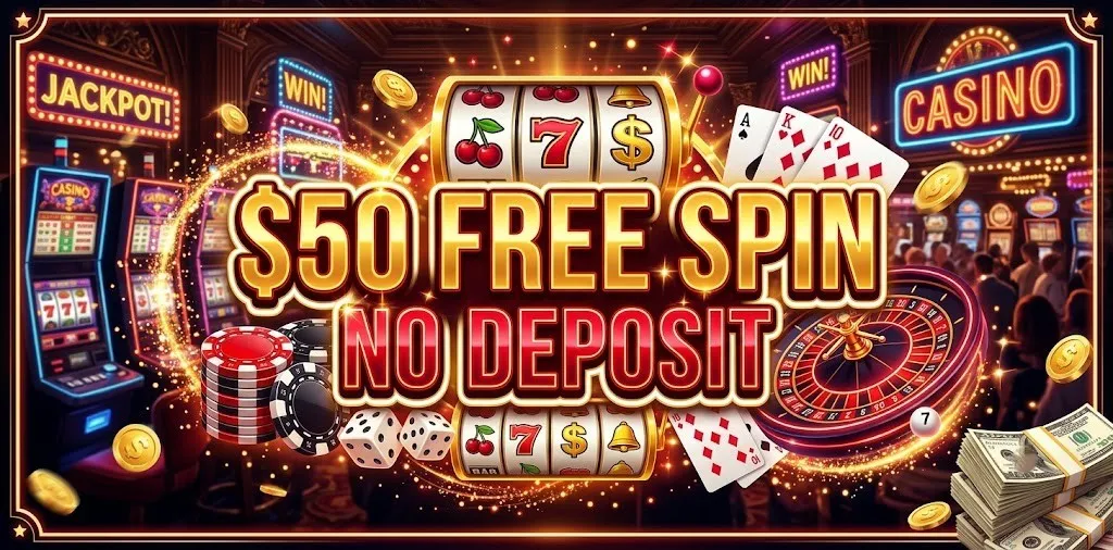 $50 Free Spin No Deposit