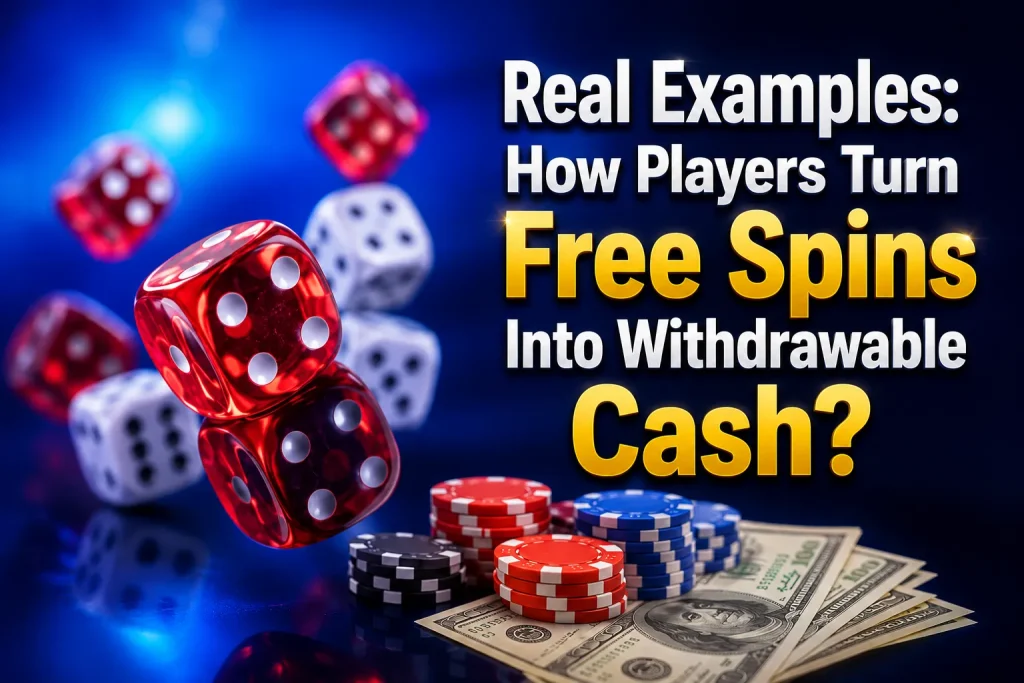 Real How Players Turn Free Spins Into Withdrawable Cash